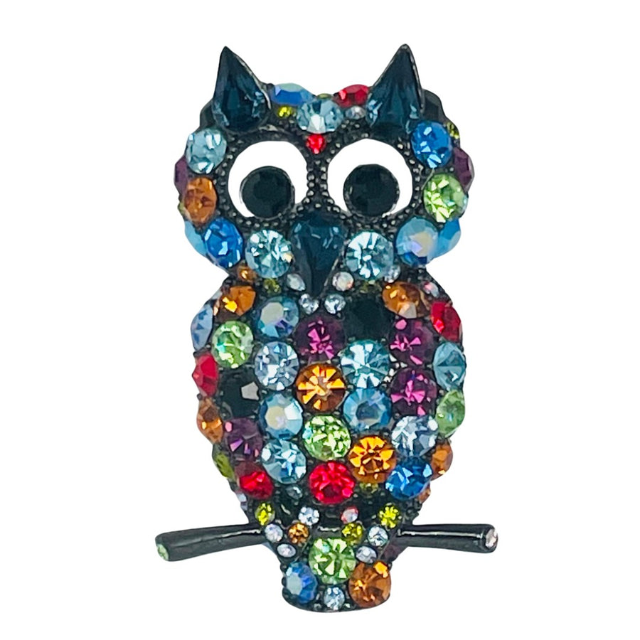 Butler and wilson owl on sale brooch