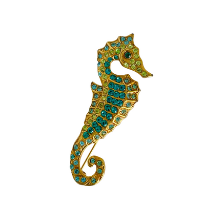 A Butler & Wilson Vintage Seahorse Brooch