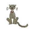 A Vintage Butler & Wilson Vintage Brooch - Cat with Articulated Tail