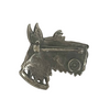 A Butler & Wilson Vintage Scottie Dog Head Brooch