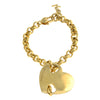 A Vintage Yves Saint Laurent Heart Bracelet