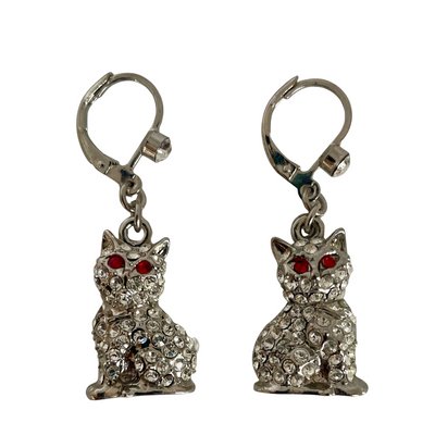 A Vintage Butler & Wilson Cats Necklace AND Matching Earrings