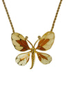 A Christian Dior Butterfly Necklace