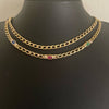 A Vintage Christian Dior Long Necklace with Cabochon Stones
