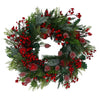 Christmas Wreath - Pomegranate, Berry and Fir