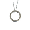 A Vintage Tiffany & Co. 1837 Circle Pendant in Sterling Silver