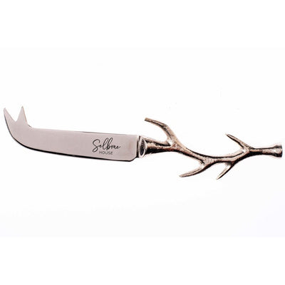 Just Slate Antler Cheese Knife