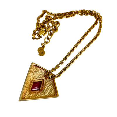 A Christian Dior Vintage Necklace in Art Deco Style