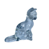 A Vintage Baccarat Crystal Cat