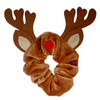 Festive Reindeer Scrunchie