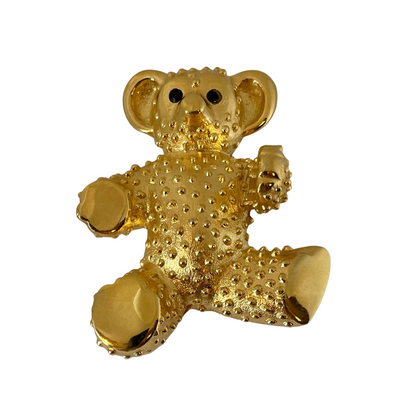 A Vintage Butler & Wilson Anniversary Teddy Bear Brooch