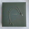 A Vintage Yves Saint Laurent Sterling Silver Necklace in Presentation Box